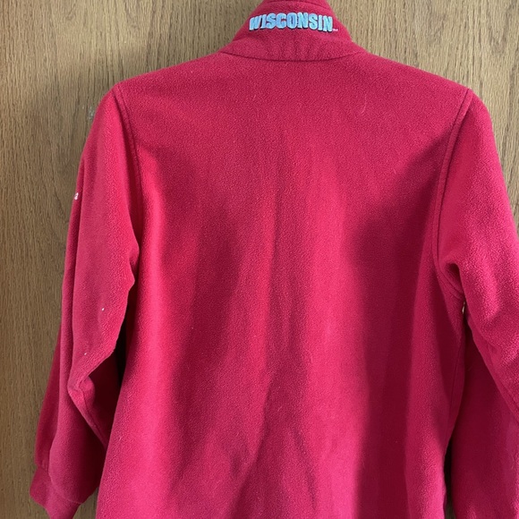Columbia Wisconsin Badgers fleece - Picture 2 of 3
